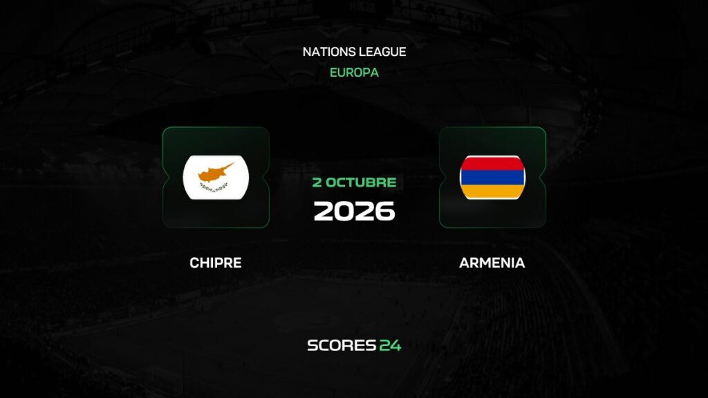 Chipre vs Armenia | 02 de Octubre de 2026 | Liga de las naciones de la UEFA | 11:00