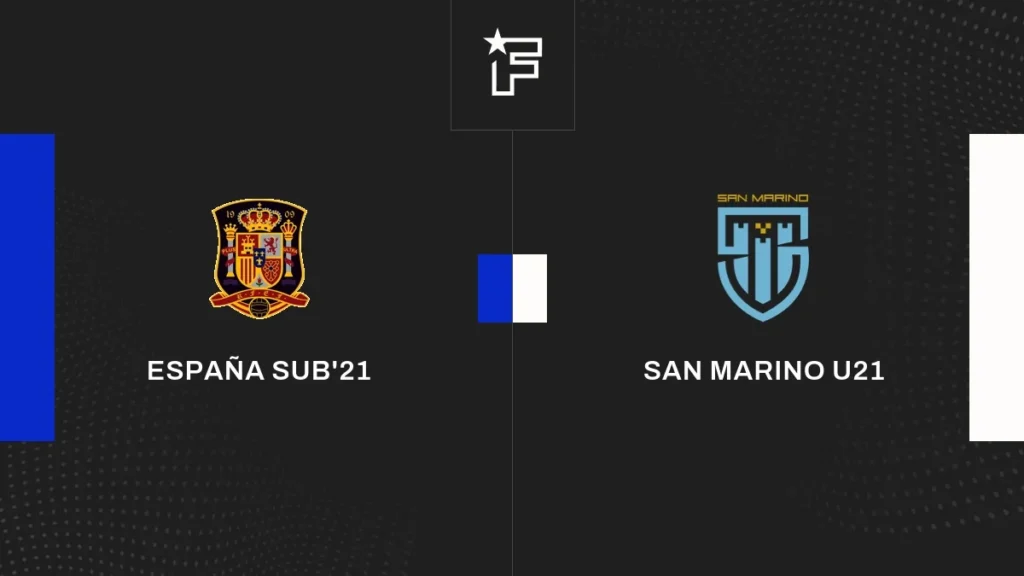 San Marino Sub 21 vs España Sub 21 | 01 de Octubre de 2026 | Clasificación europeo sub 21 | 13:15