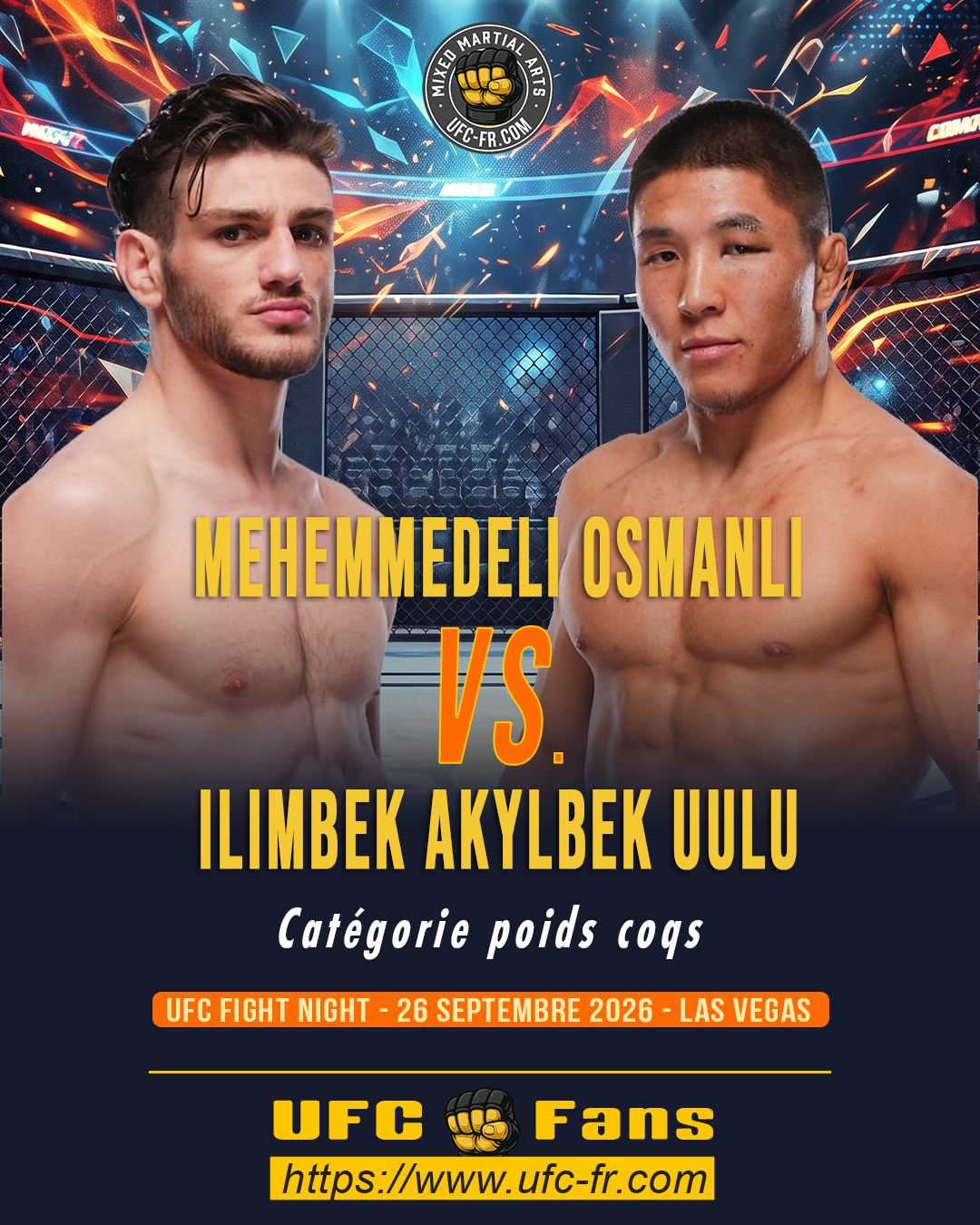 🔥 TUF 34 Bantamweight Final — Mehemmedeli Osmanli vs Ilimbek Akylbek Uulu