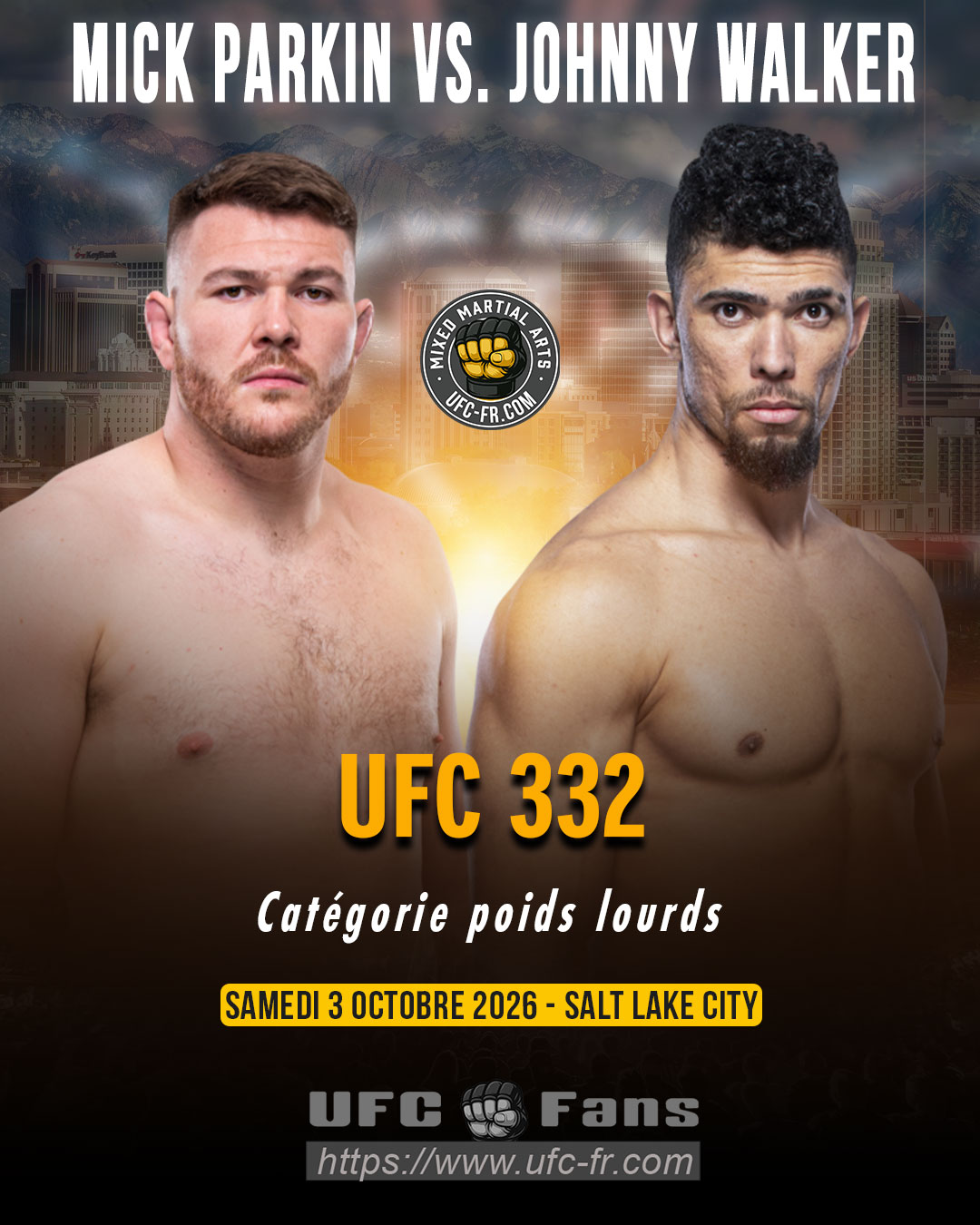 🔥 Heavyweight — Johnny Walker vs Mick Parkin