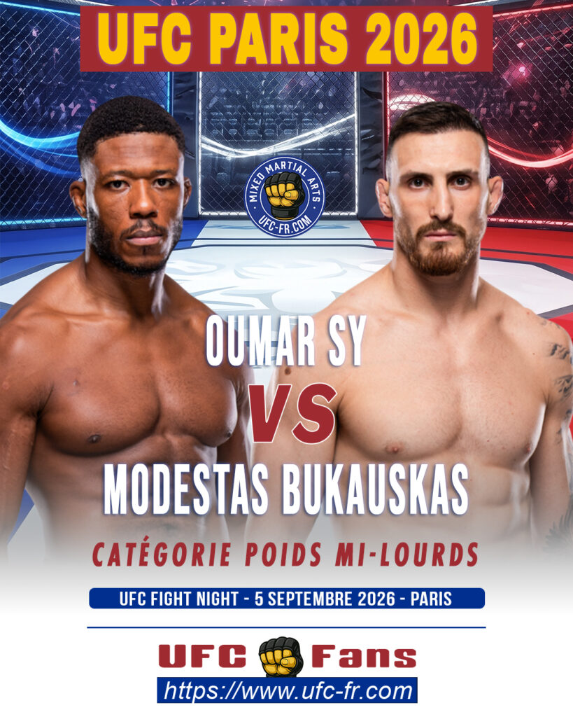 🔥 Light Heavyweight – Oumar Sy vs Modestas Bukauskas — 🗓 Sáb 05/09/2026 — ⏰ 11:00