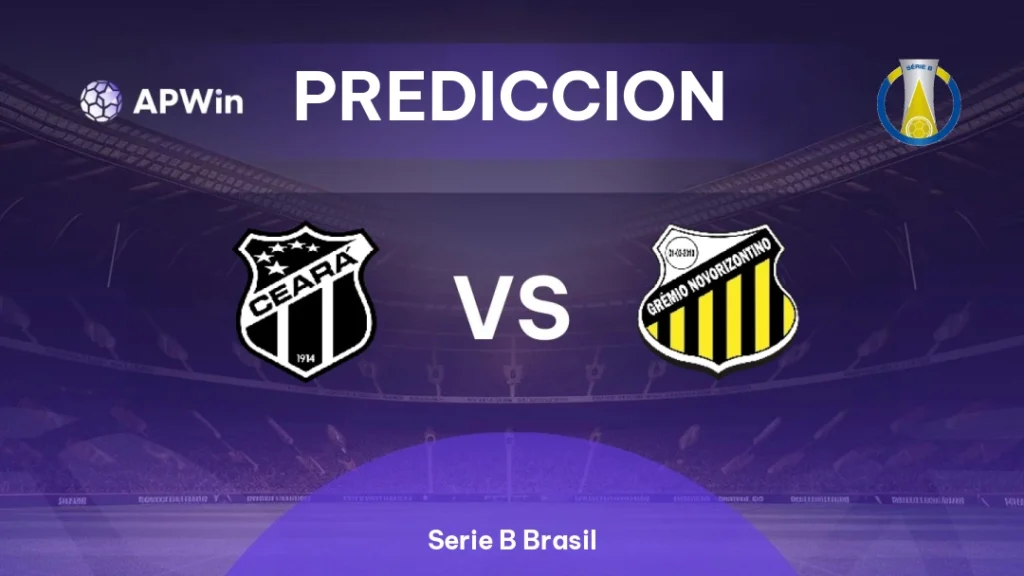 Ceará vs Novorizontino | 18 de Septiembre de 2026 | Serie b – brasil | 18:30