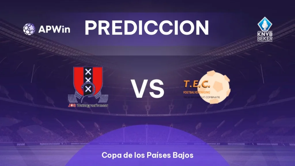 JOS Watergraafsmeer vs TEC | 23 de Septiembre de 2026 | KNVB beker | 13:00