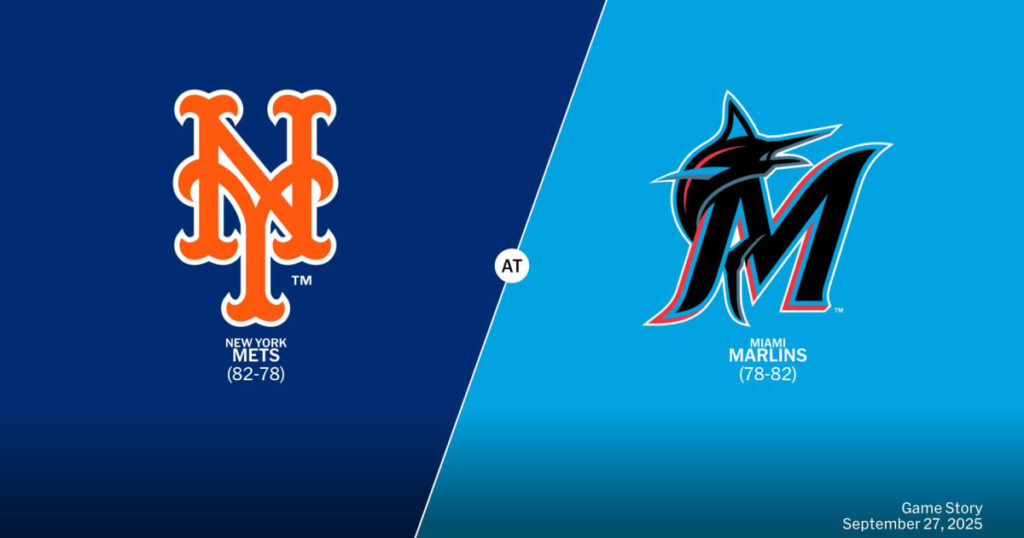 🔥⚾ New York Mets vs Miami Marlins — 📅 Lunes 07/09/2026 — 12:10