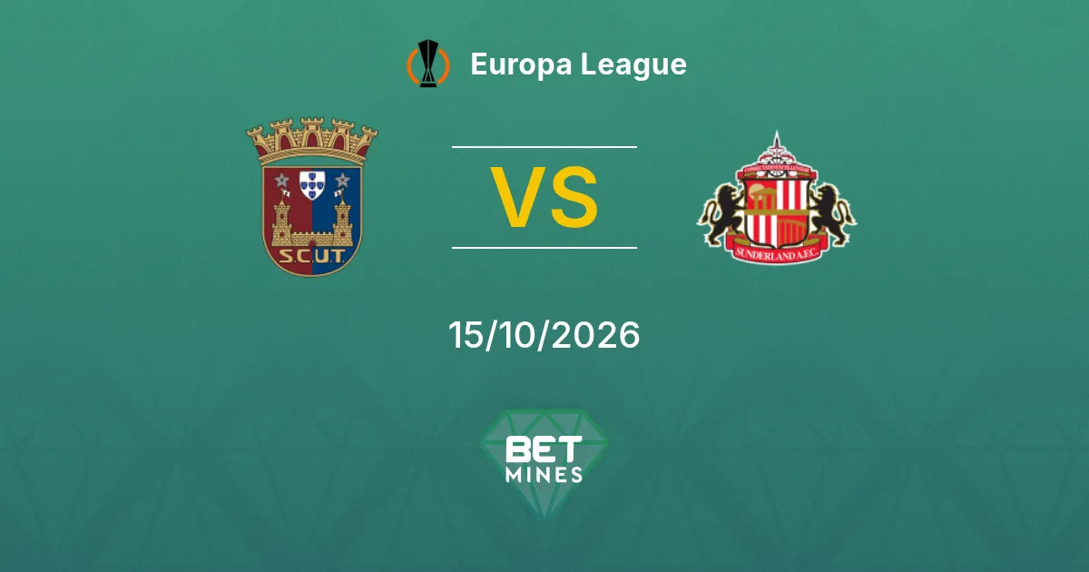 Torreense vs Sunderland | 15 de Octubre de 2026 | Europa League | 11:45