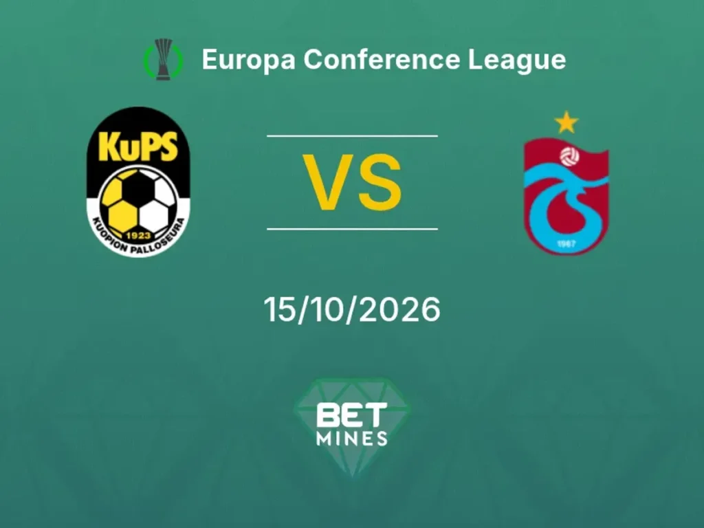 KuPS Kuopio vs Trabzonspor | 15 de Octubre de 2026 | Conference League | 11:45