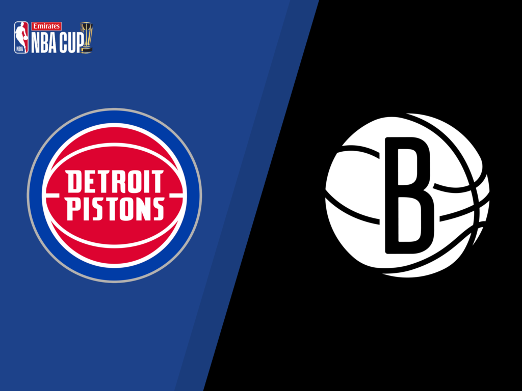 🟦 Detroit Pistons vs Brooklyn Nets — 18:30 🏀🔥