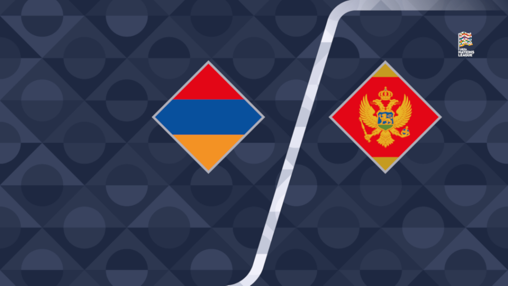 Montenegro vs Armenia | 05 de Octubre de 2026 | Liga de las naciones de la UEFA | 13:45