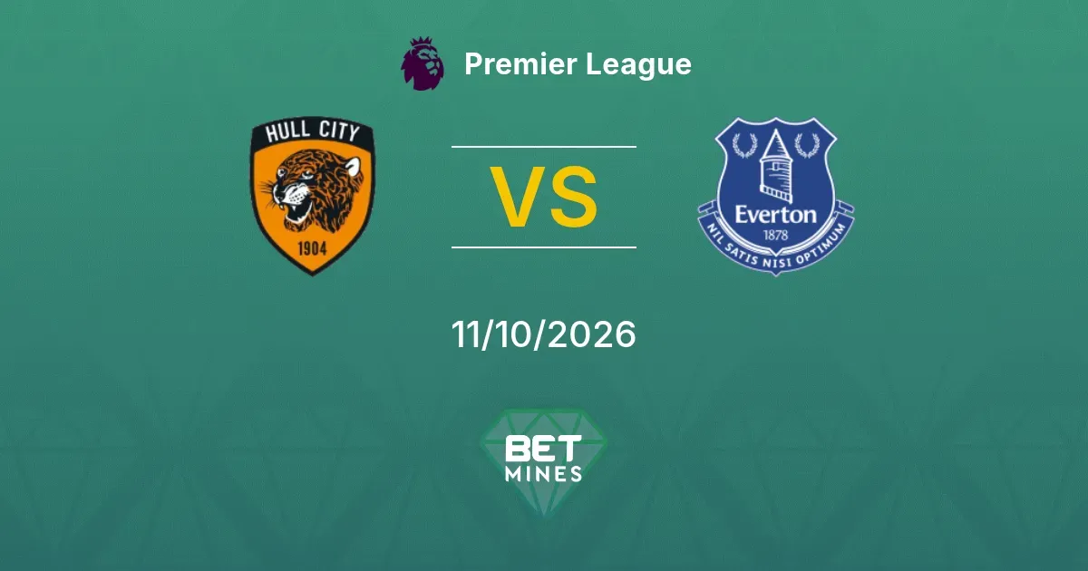 Hull City vs Everton | 11 de Octubre de 2026 | Premier league | 08:00