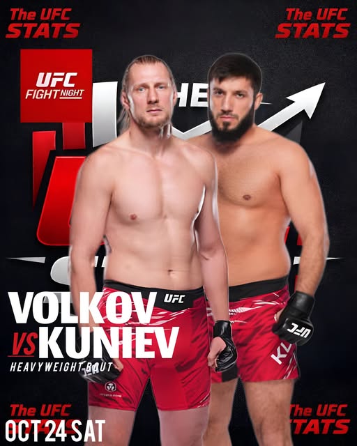 🔥 Heavyweight — Alexander Volkov vs Rizvan Kuniev