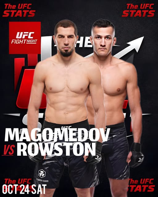 🔥 Middleweight — Abus Magomedov vs Cam Rowston