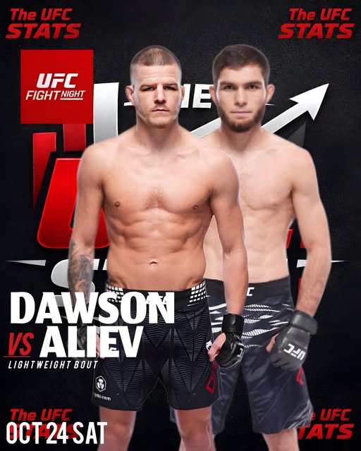 🔥 Lightweight — Grant Dawson vs Nurullo Aliev