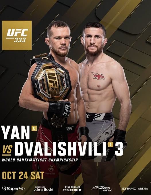👑🔥 Petr Yan vs Merab Dvalishvili 3
