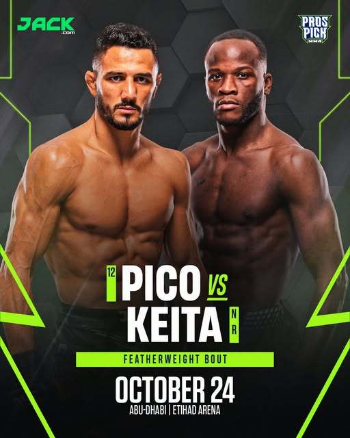 🔥 Featherweight — Aaron Pico vs Losene Keita
