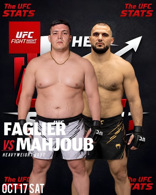 🔥 Heavyweight — Javad Mahjoub vs Joel Faglier