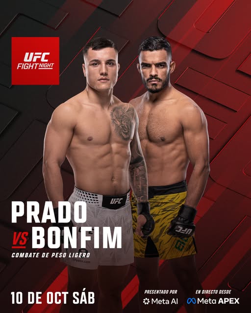 🔥 Lightweight — Francisco Prado vs Ismael Bonfim