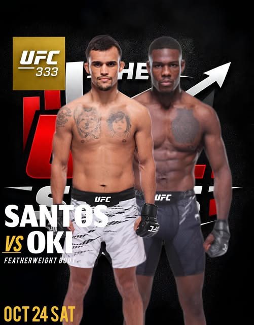 🔥 Featherweight — Bolaji Oki vs Daniel Santos