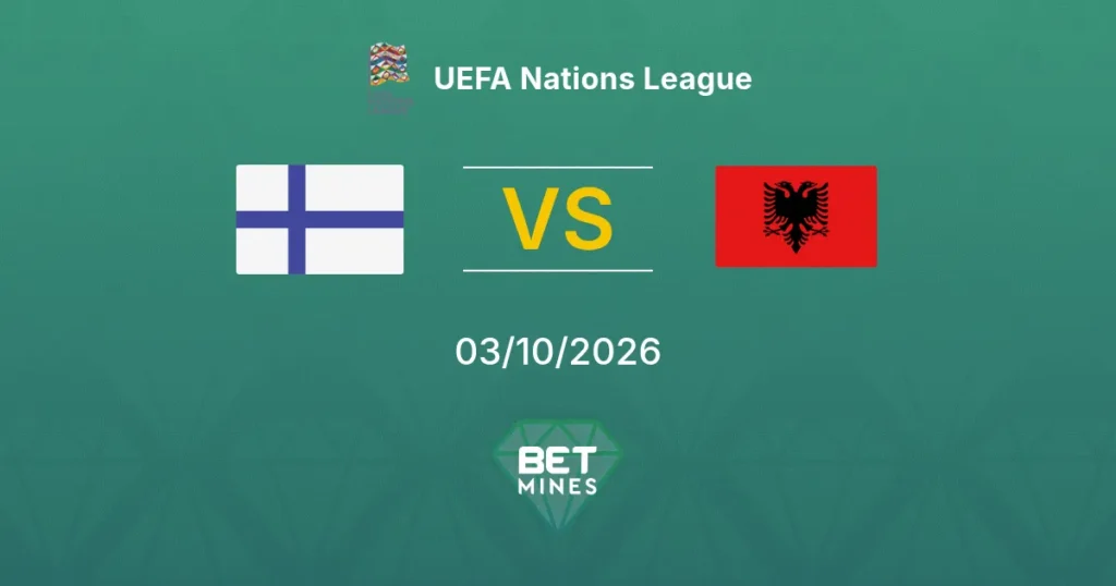 Finlandia vs Albania | 03 de Octubre de 2026 | Liga de las naciones de la UEFA | 08:00