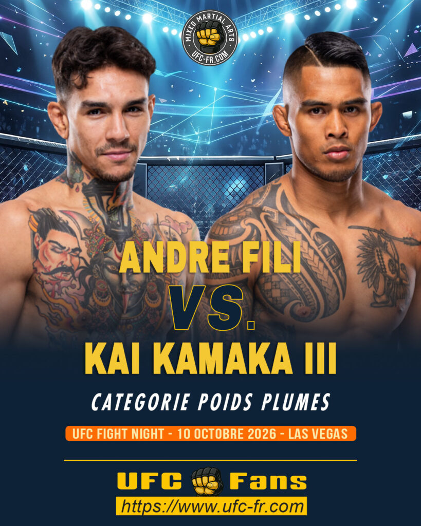 🔥 Featherweight — Andre Fili vs Kai Kamaka III