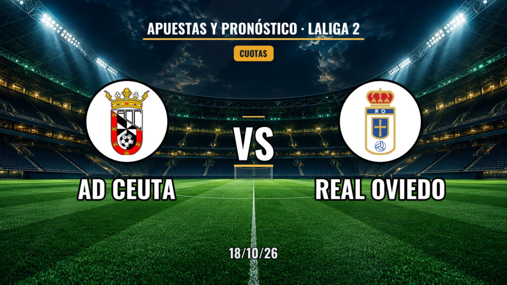 AD Ceuta FC vs Real Oviedo | 18 de Octubre de 2026 | Segunda división | 07:00