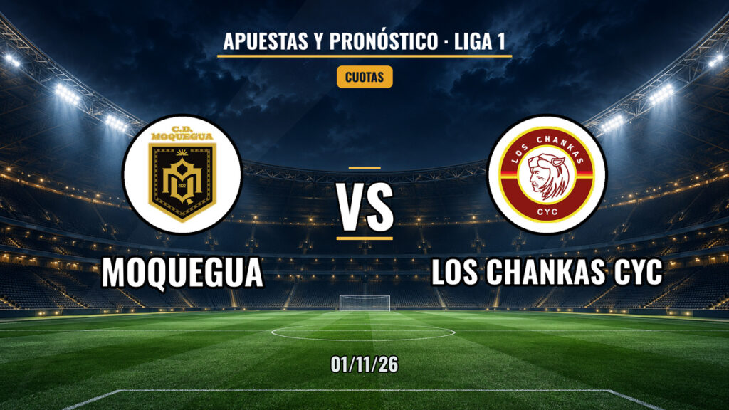 Deportivo Moquegua vs Los Chankas | 01 de Noviembre de 2026 | Liga 1 fase 2 | 11:00