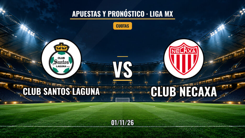 Santos Laguna vs Necaxa | 01 de Noviembre de 2026 | Liga mx – apertura | 18:00