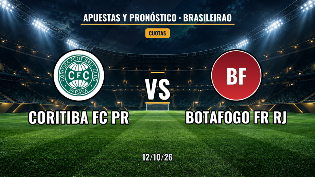 Coritiba vs Botafogo | 12 de Octubre de 2026 | Serie a betano | 14:00
