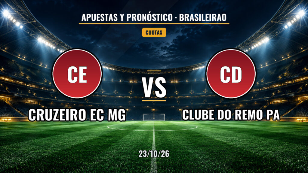 Cruzeiro vs Remo | 23 de Octubre de 2026 | Serie a betano | 18:00