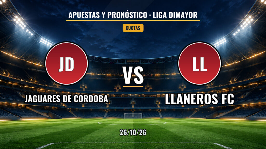 Jaguares FC vs Llaneros | 26 de Octubre de 2026 | Clausura colombia | 18:00