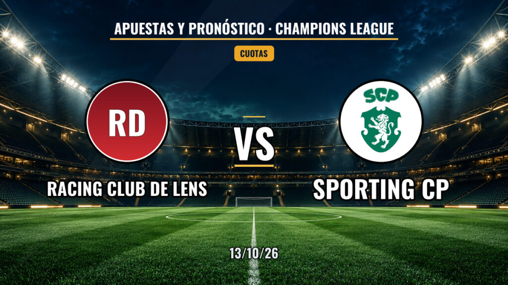 Lens vs Sporting CP | 13 de Octubre de 2026 | Champions League | 11:45