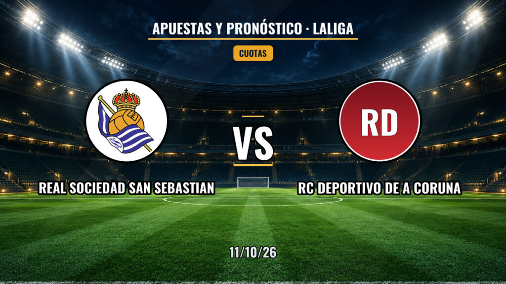 Real Sociedad vs RC Deportivo | 11 de Octubre de 2026 | Primera división | 09:15