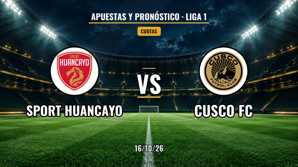 Sport Huancayo vs Cusco FC | 16 de Octubre de 2026 | Liga 1 fase 2 | 13:00