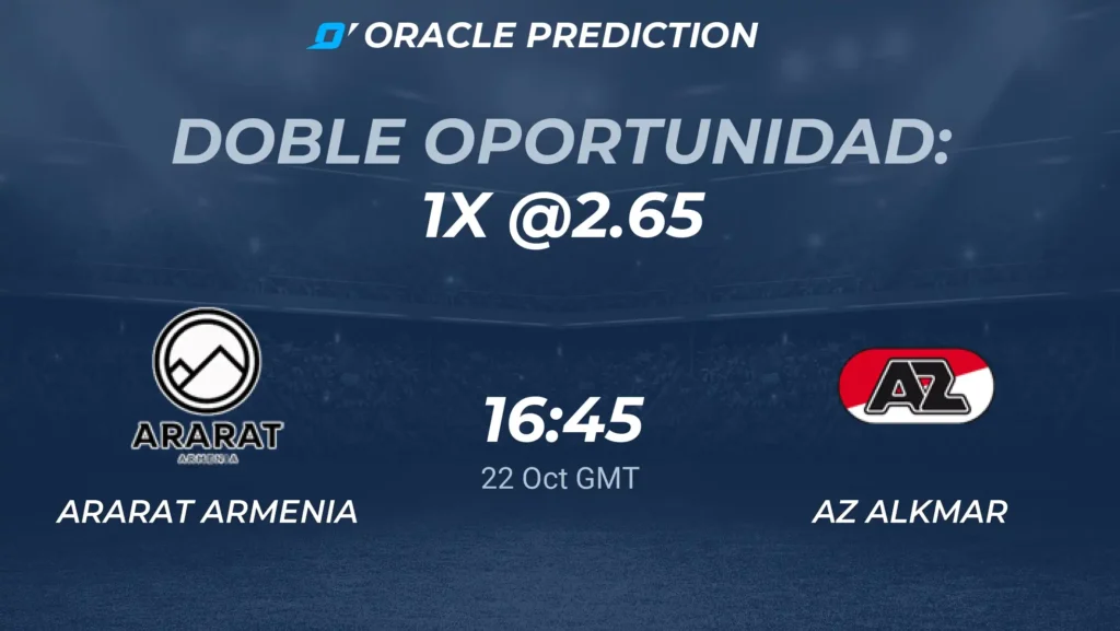 Ararat-Armenia vs AZ Alkmaar | 22 de Octubre de 2026 | Europa League | 11:45