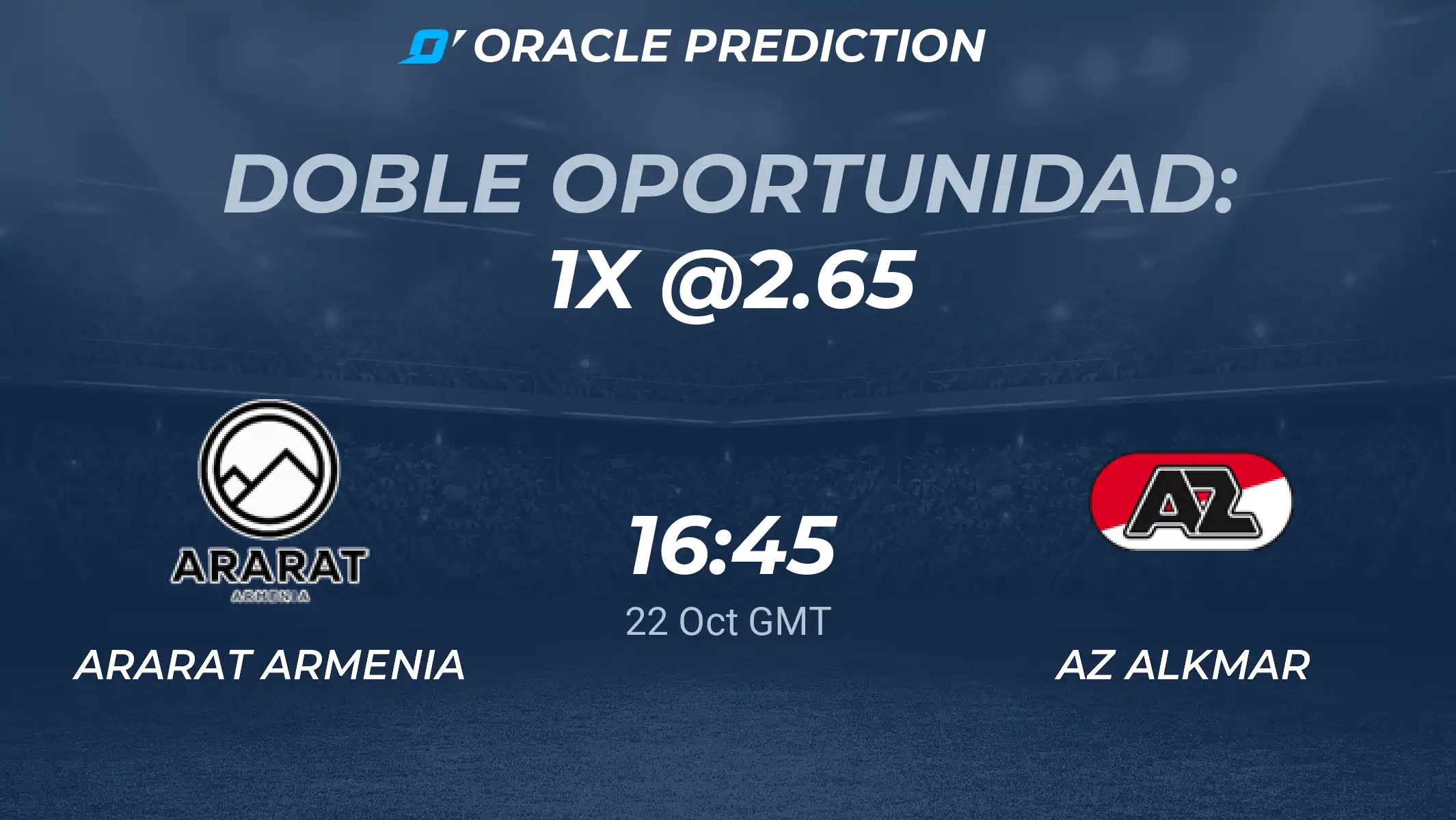Ararat-Armenia vs AZ Alkmaar | 22 de Octubre de 2026 | Europa League | 11:45