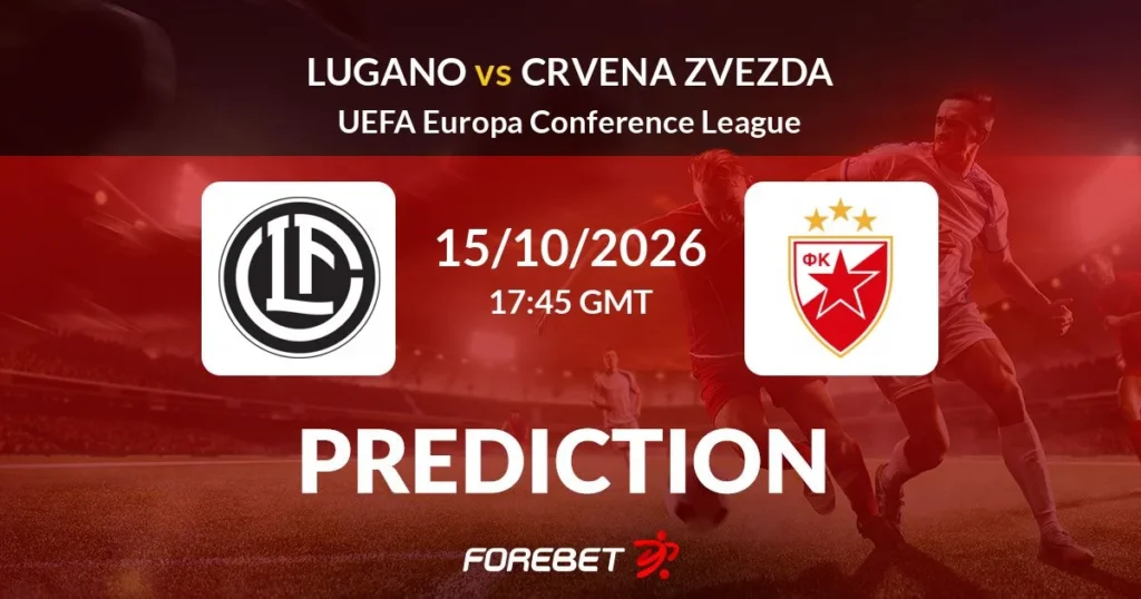 FC Lugano vs Crvena Zvezda | 15 de Octubre de 2026 | Conference League | 11:45
