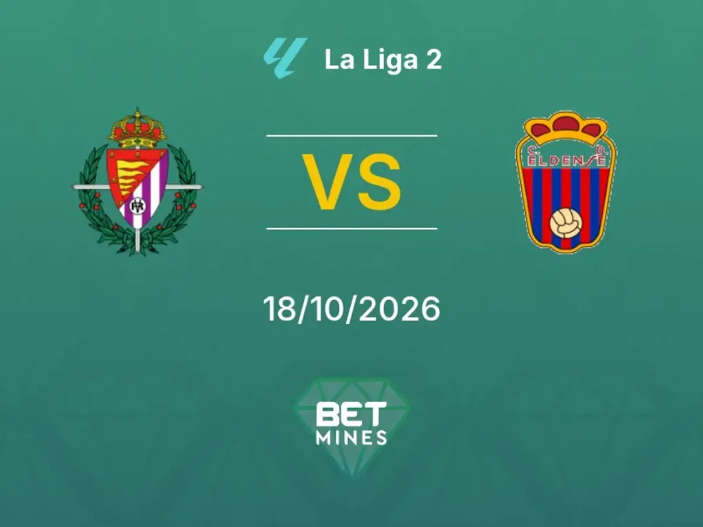 Real Valladolid vs Eldense | 18 de Octubre de 2026 | Segunda división | 11:30