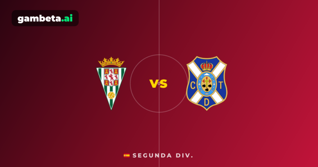 Córdoba CF vs Tenerife | 05 de Octubre de 2026 | Segunda división | 13:30