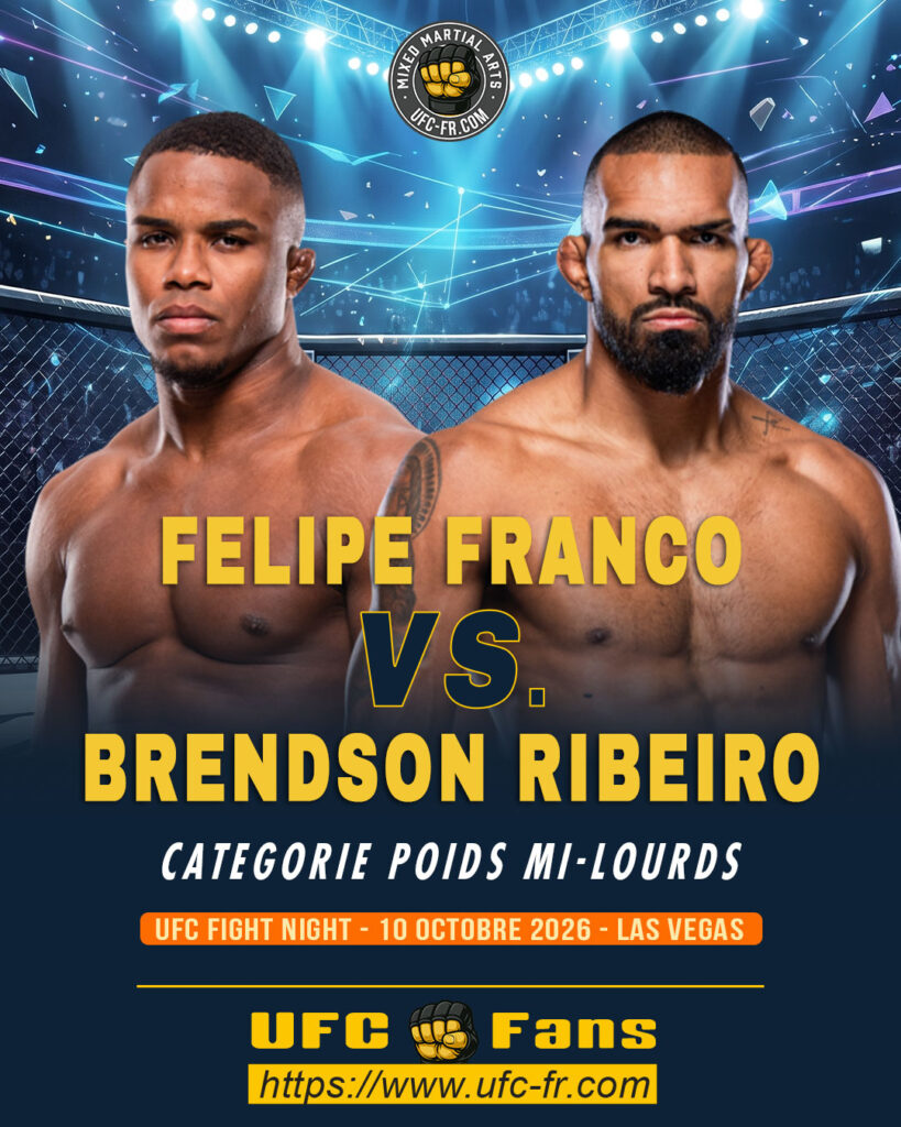 🔥 Light Heavyweight — Felipe Franco vs Brendson Ribeiro