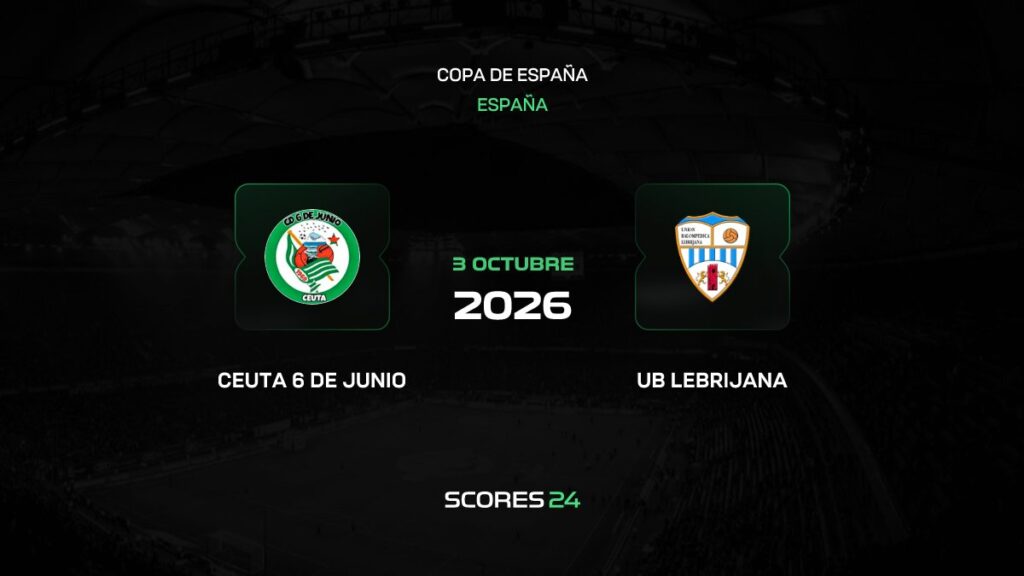 Ceuta 6 de Junio vs Lebrijana | 03 de Octubre de 2026 | Copa del rey | 11:00