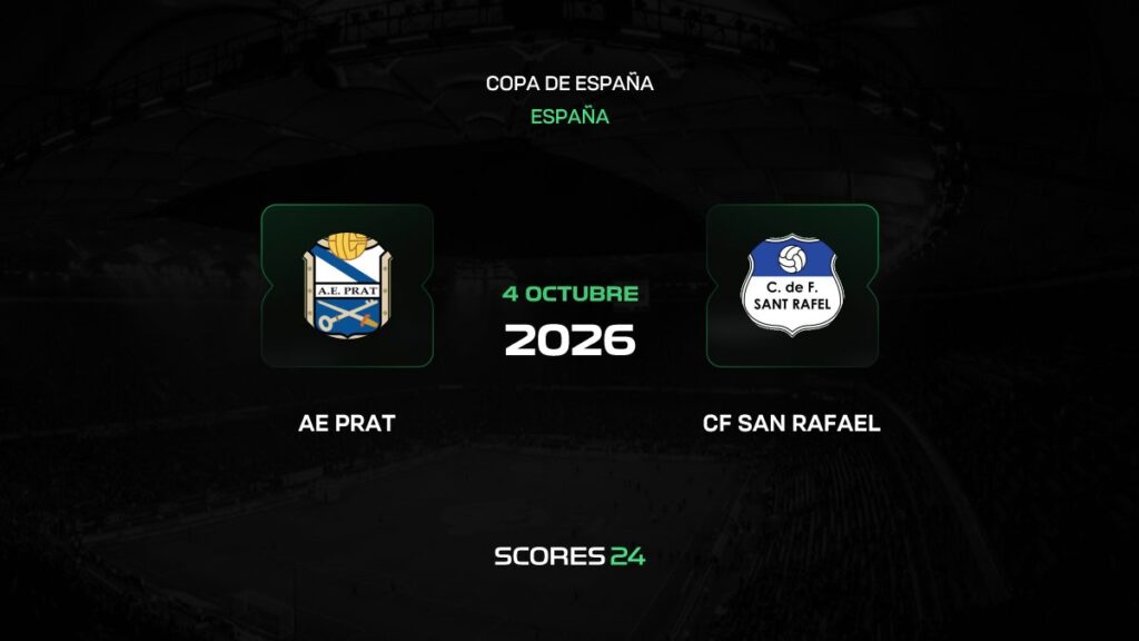 AE Prat vs CF Sant Rafel | 04 de Octubre de 2026 | Copa del rey | 09:00