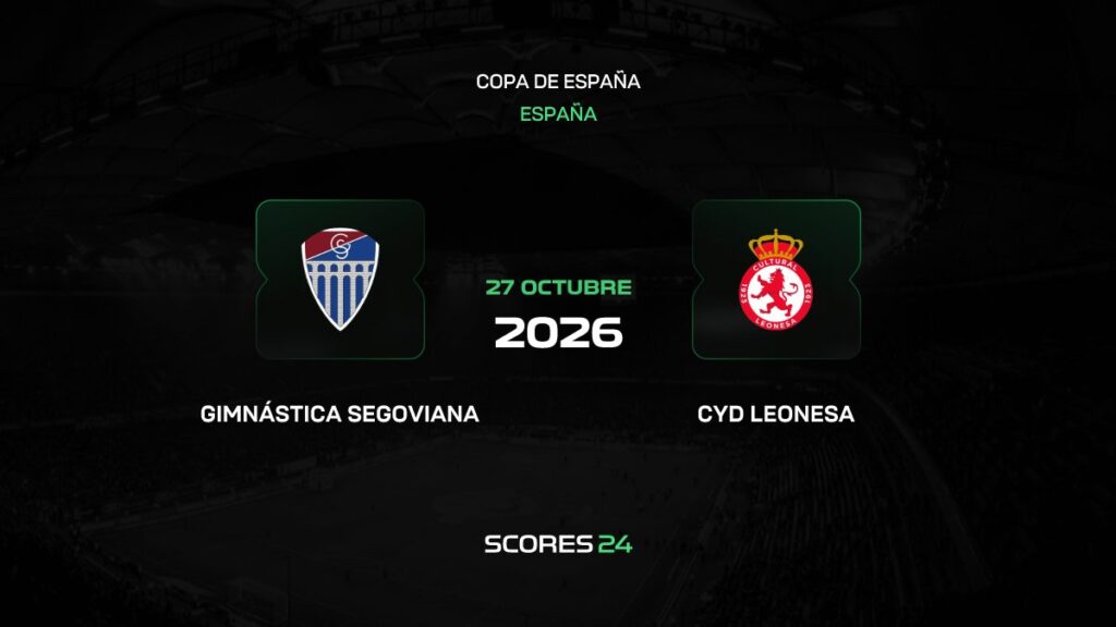 Gimnástica Segoviana vs Cultural Leonesa | 27 de Octubre de 2026 | Copa del rey | 14:00
