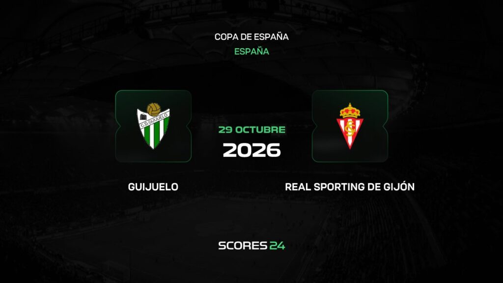 Guijuelo vs Real Sporting | 29 de Octubre de 2026 | Copa del rey | 14:00