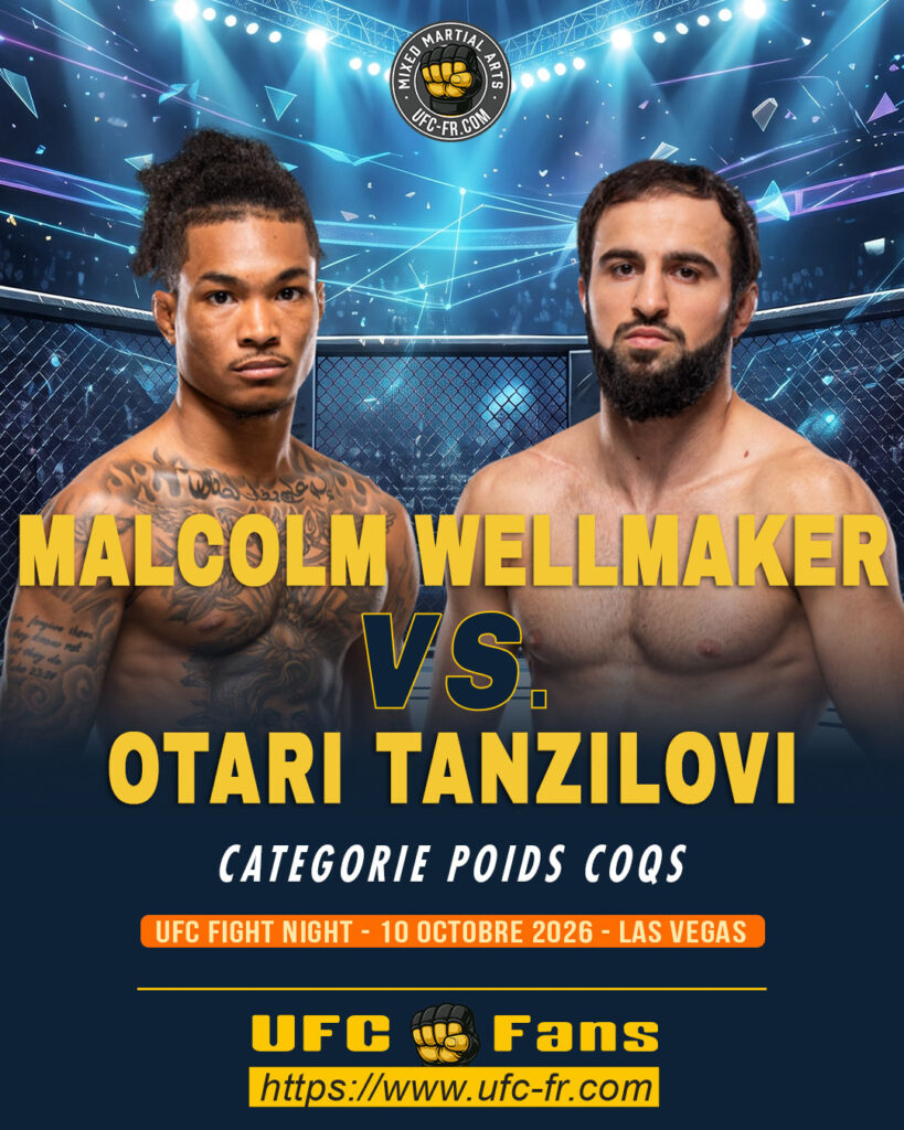 🔥 Bantamweight — Malcolm Wellmaker vs Otari Tanzilovi