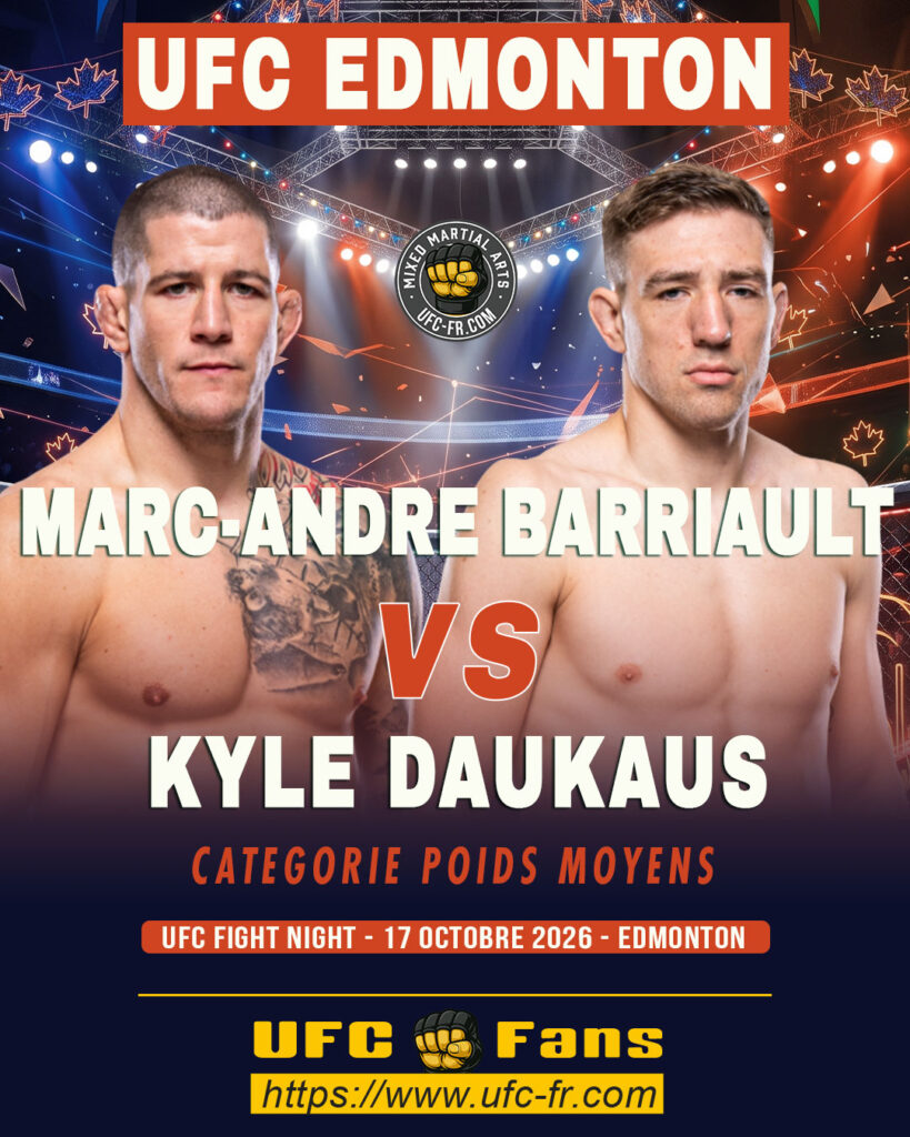 🔥 Middleweight — Marc-André Barriault vs Kyle Daukaus