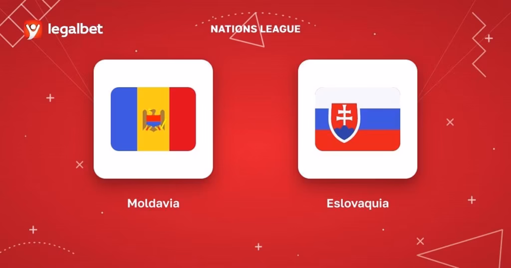 Moldavia vs Eslovaquia | 06 de Octubre de 2026 | Liga de las naciones de la UEFA | 13:45