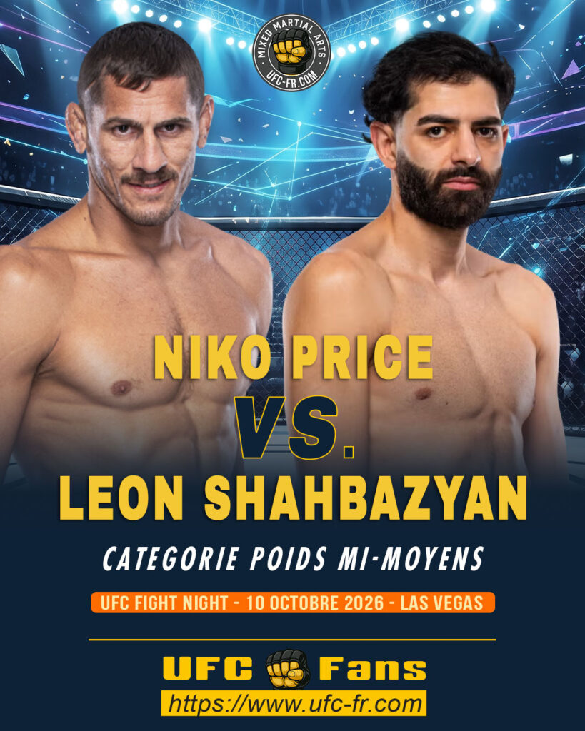 🔥 Welterweight — Niko Price vs Leon Shahbazyan
