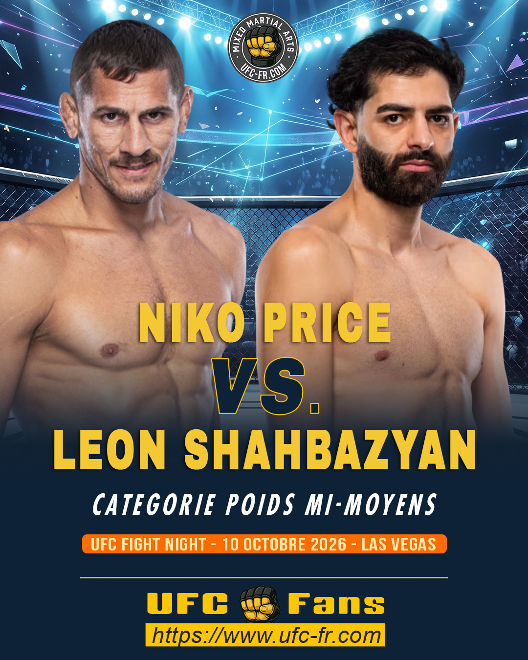 🔥 Welterweight — Niko Price vs Leon Shahbazyan
