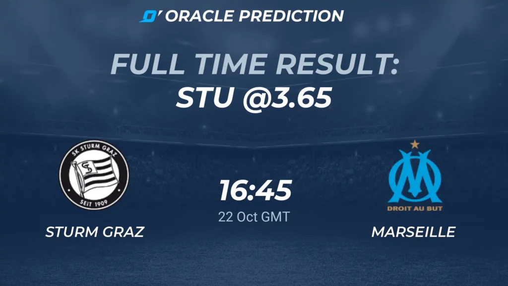 Sturm Graz vs Olympique Marseille | 22 de Octubre de 2026 | Europa League | 11:45