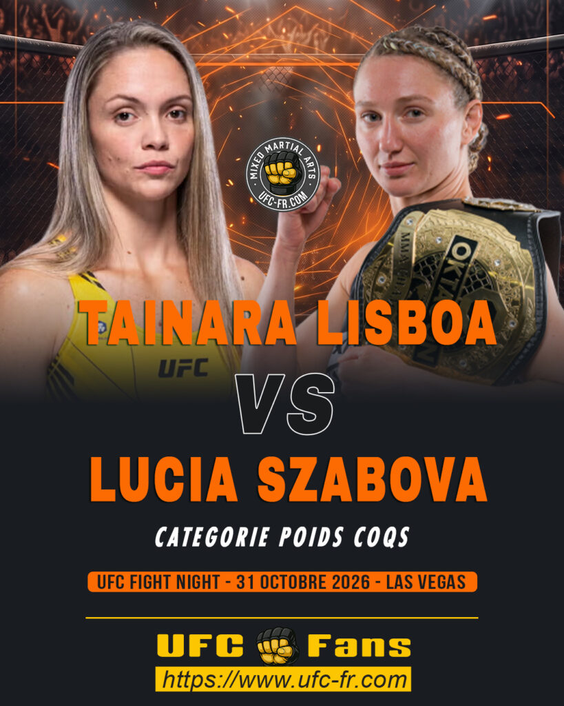 🔥 Women’s Flyweight — Lucia Szabova vs Tainara Lisboa